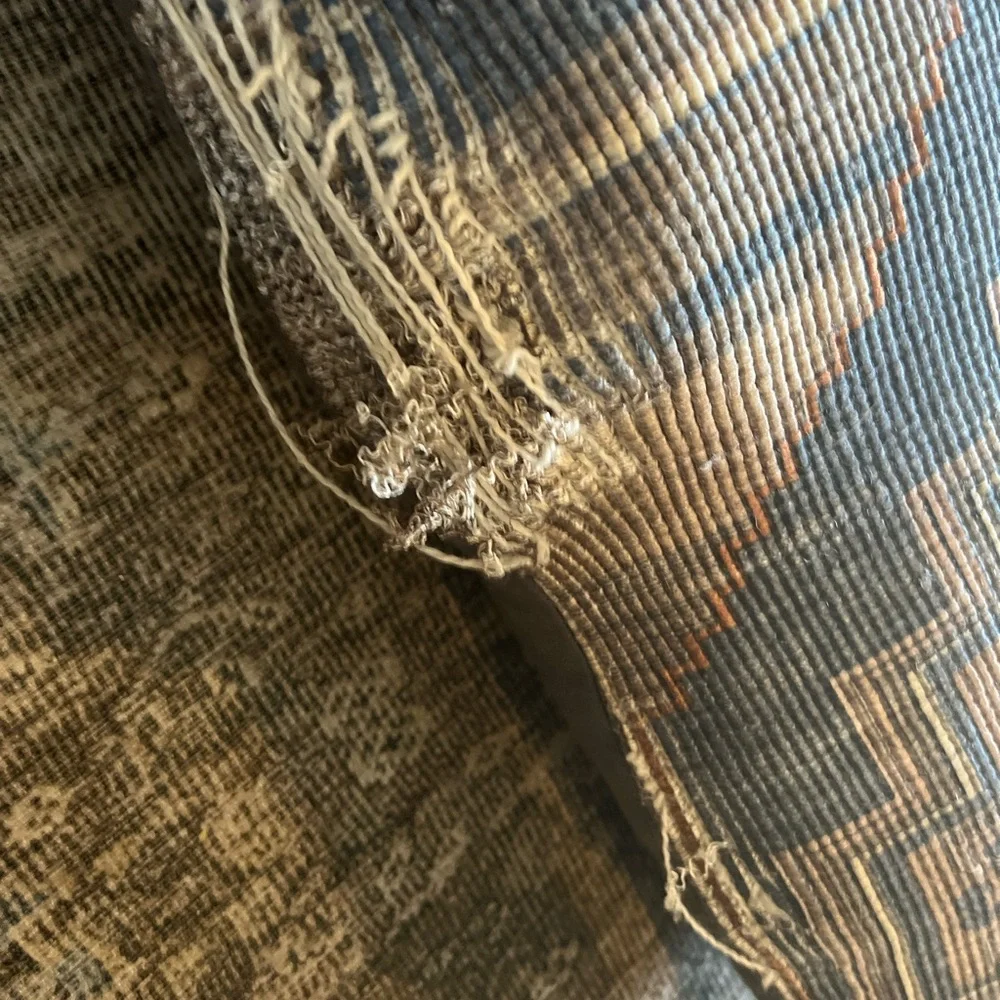 Arhaus Bohemian Decorative Pillow Set - Gray and Blue
